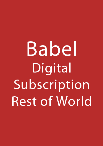Babel Rest of World Institution Subscription - Digital