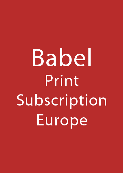 Babel Europe Individual Subscription - Print